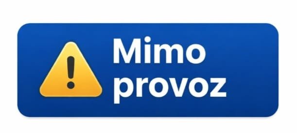 Kiosek mimo provoz