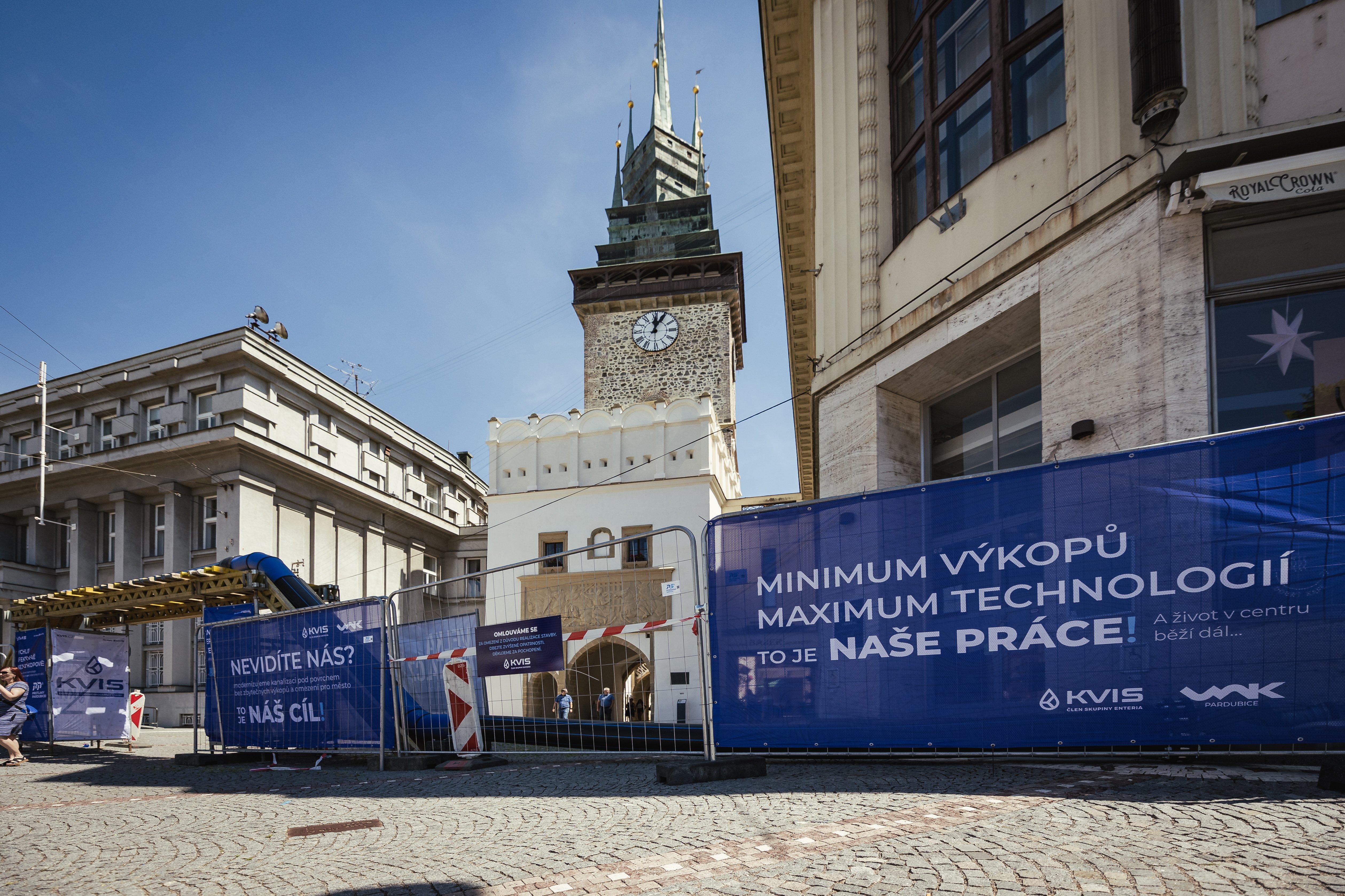 Ucítíte v centru města Pardubic nezvyklý zápach? Není důvod k obavám